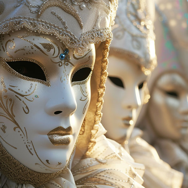 The White Masks Of Venice